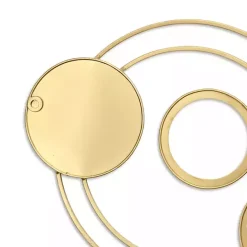 Hot Kirklands Home Gold and Silver Metal Multi Ring Wall Plaque