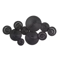 Sale Kirklands Home Gold and White Round Layered Plates Wall Sculpture