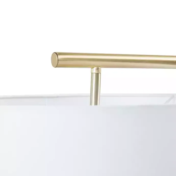 Outlet Kirklands Home Angular Modern Floor Lamp Gold