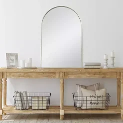 Outlet Kirklands Home Gold Arch Frame Modern Wall Mirror