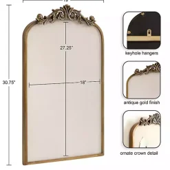 Online Kirklands Home Arch Framed Arendall Pinboard Gold