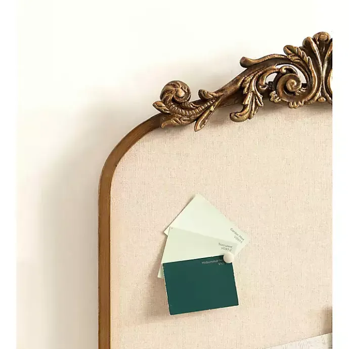 Online Kirklands Home Arch Framed Arendall Pinboard Gold