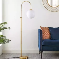Hot Kirklands Home Arch Globe Adjustable Floor Lamp Gold