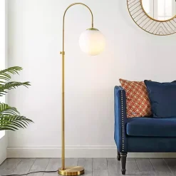 Hot Kirklands Home Arch Globe Adjustable Floor Lamp Gold