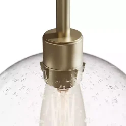 Hot Kirklands Home Arch Metro Glass Globe Floor Lamp Gold