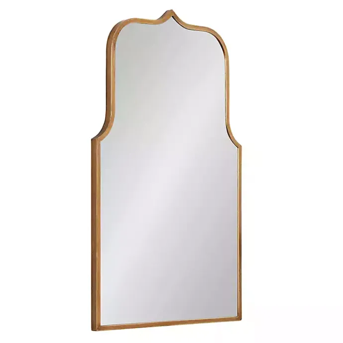 Sale Kirklands Home Arched Scallop Wall Mirror Gold