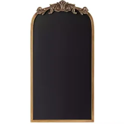 Online Kirklands Home Arendahl Arched Chalkboard Gold