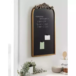 Online Kirklands Home Arendahl Arched Chalkboard Gold