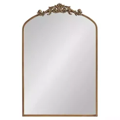 Sale Kirklands Home Arendahl Arched Mirror, 24x36 in. Gold