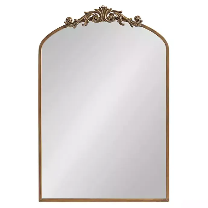 Sale Kirklands Home Arendahl Arched Mirror, 24x36 in. Gold