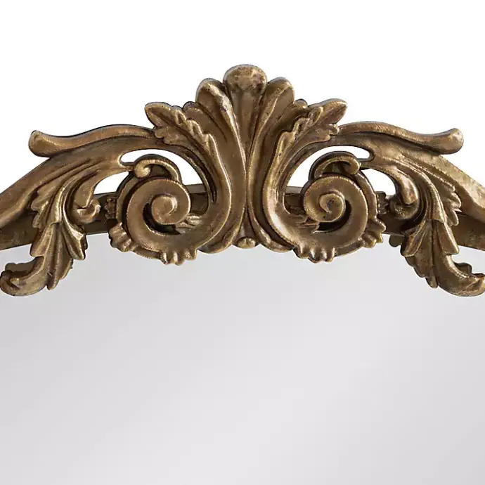 Sale Kirklands Home Arendahl Arched Mirror, 24x36 in. Gold