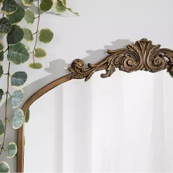 Sale Kirklands Home Arendahl Arched Mirror, 24x36 in. Gold