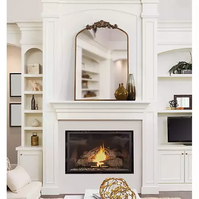 Sale Kirklands Home Arendahl Arched Mirror, 24x36 in. Gold