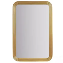 Outlet Kirklands Home Gold Aurelia Fluted Wall Mirror
