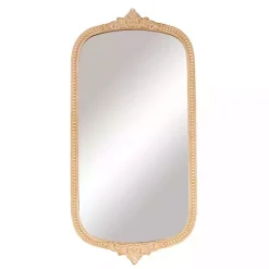 Sale Kirklands Home Gold Beaded Scroll Frame Wall Mirror