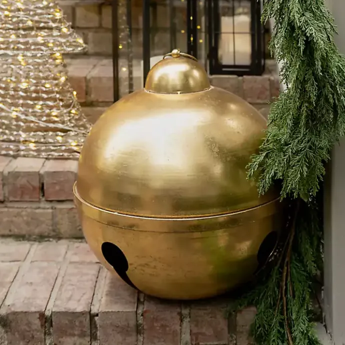 Best Kirklands Home Bell Figurine, 22 in. Gold