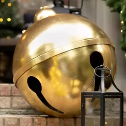 New Kirklands Home Bell Figurine, 26 in. Gold