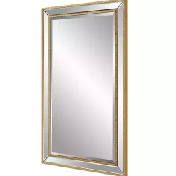 Sale Kirklands Home Beveled Rectangular Wall Mirror Gold