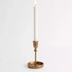 Clearance Kirklands Home Cast Iron Taper Candle Holder, 6 in. Gold