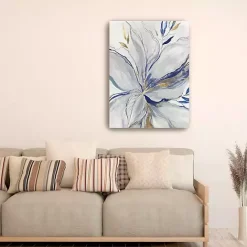 Online Kirklands Home Gold Charcoal Bloom Canvas Art Print, 30x40 in.