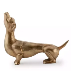 Best Kirklands Home Dachshund Figurine Gold