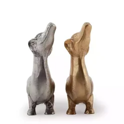 Best Kirklands Home Dachshund Figurine Gold