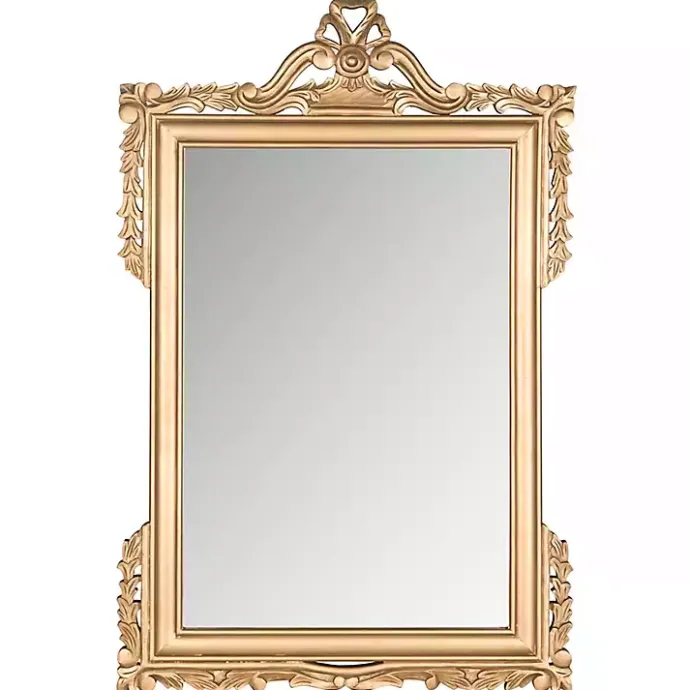 Best Kirklands Home Gold Decorative Scrolls Ornate Wall Mirror