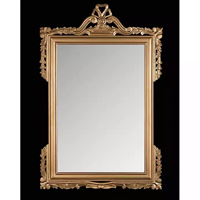 Best Kirklands Home Gold Decorative Scrolls Ornate Wall Mirror