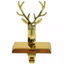 Best Kirklands Home Deer Stocking Holder Gold