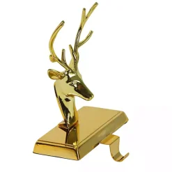 Best Kirklands Home Deer Stocking Holder Gold