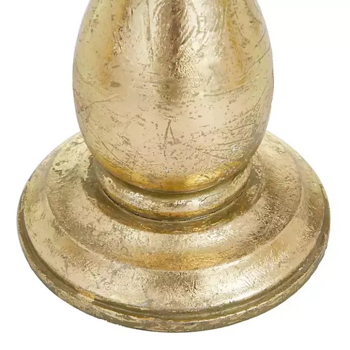 Best Kirklands Home Distressed Wood Candle Holders, Set of 3 Gold