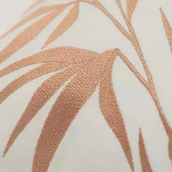 Best Kirklands Home Gold Embroidered Botanical Throw Pillow