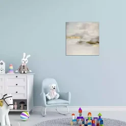 Hot Kirklands Home Gold Ethereal Fog Canvas Art Print