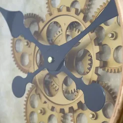 Online Kirklands Home Gold Gilded Frame Round Wall Clock