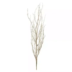 Sale Kirklands Home Glitter Branch Stems, Set of 6 Gold