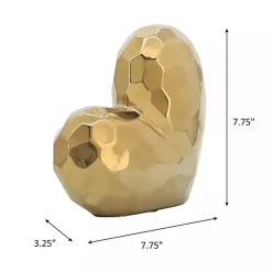 Online Kirklands Home Heart Figurine Gold