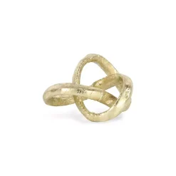 Hot Kirklands Home Infinite Abstract Knot Gold