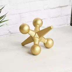 Best Kirklands Home Iron Jack Sculpture, 4 in. Gold