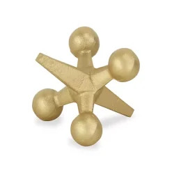 Best Kirklands Home Iron Jack Sculpture, 4 in. Gold