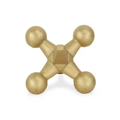 Best Kirklands Home Iron Jack Sculpture, 4 in. Gold