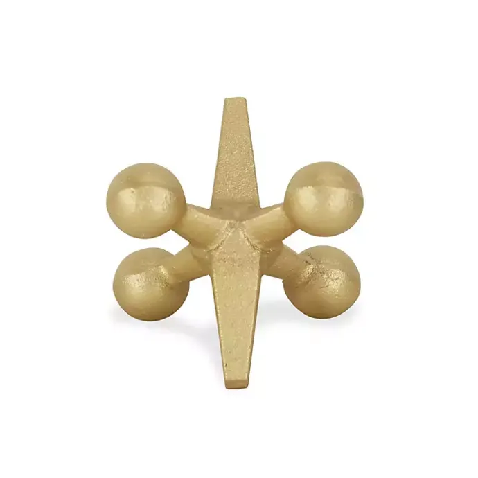 Best Kirklands Home Iron Jack Sculpture, 4 in. Gold