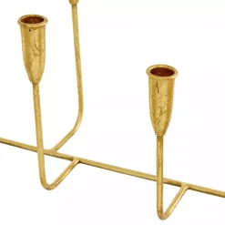 Online Kirklands Home Iron Taper Candle Holder Gold