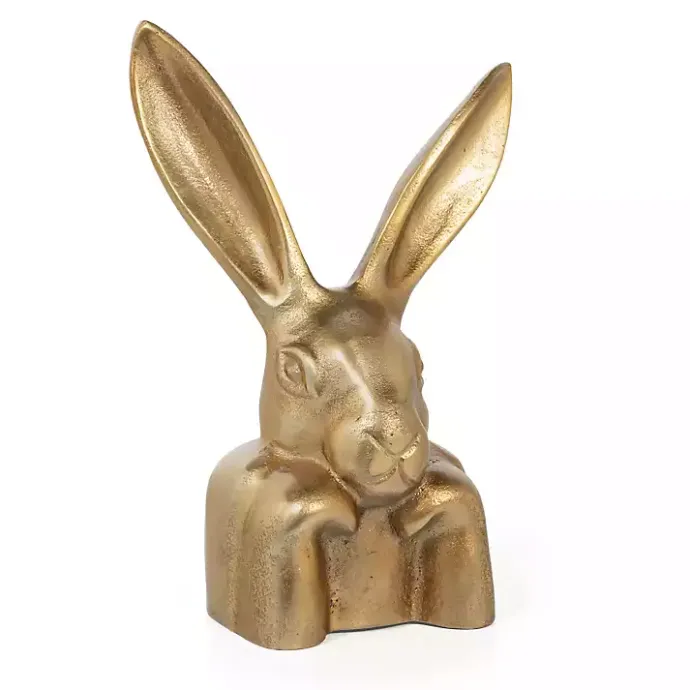 Discount Kirklands Home Lyla Rabbit Figurine Gold