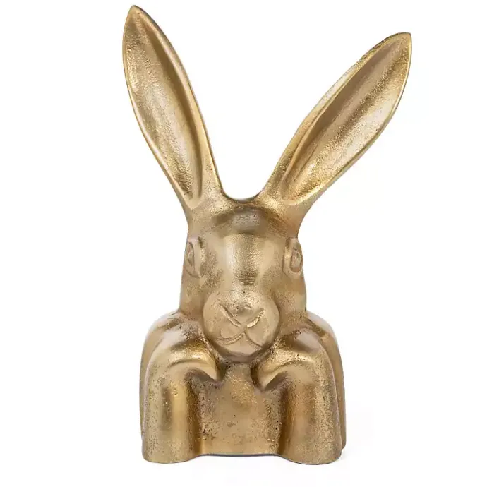 Discount Kirklands Home Lyla Rabbit Figurine Gold