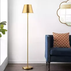 New Kirklands Home Metal Asher Floor Lamp Gold
