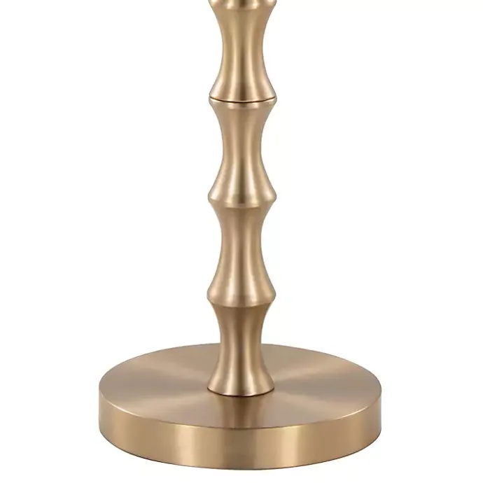 Best Kirklands Home Metal Bamboo Accent Table Gold