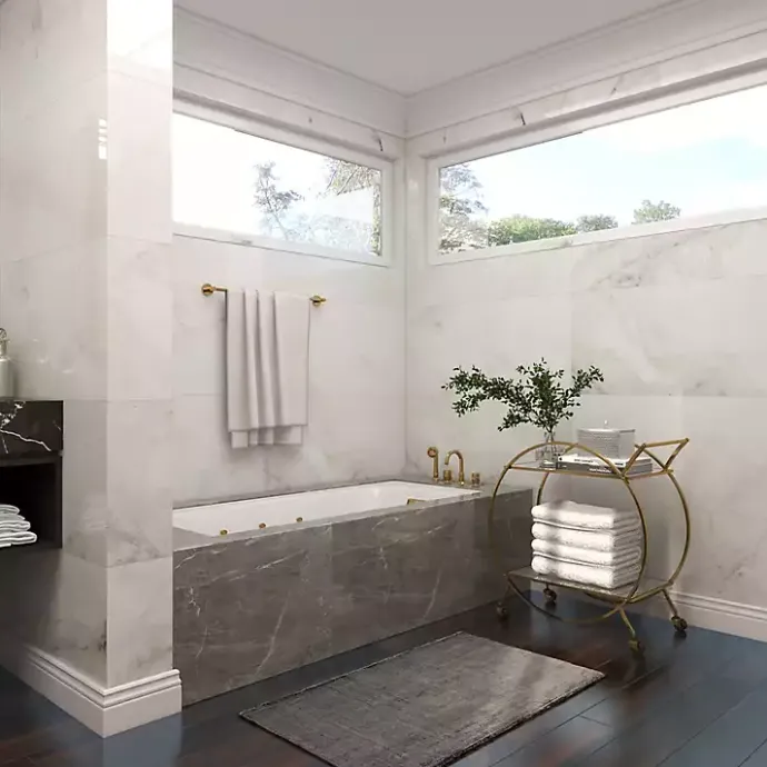 Best Kirklands Home Gold Metal Circular Bar Cart