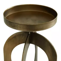 Sale Kirklands Home Metal Cutout Candle Holders, Set of 3 Gold