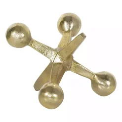 Sale Kirklands Home Metal Jack Sculpture Gold