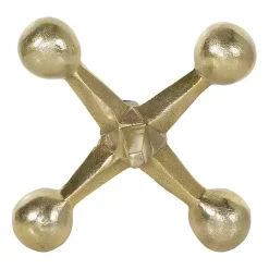 Sale Kirklands Home Metal Jack Sculpture Gold